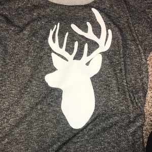 Long sleeved deer shirt
